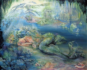 JW dreams of atlantis Fantasy Oil Paintings